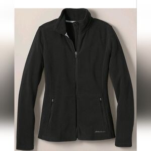 Eddie Bauer Fleece Zip Up Jacket Purple L